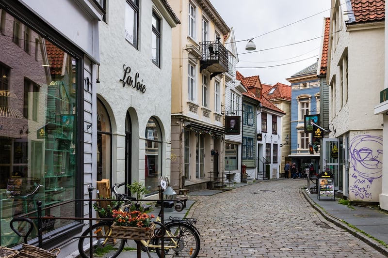 Old Town Cobblestone Streets
